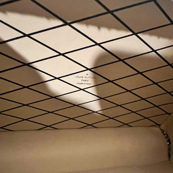 NEW LOUIS VUITTON PETITE MALLE HANDBAG PYTHON GOLD HARDWARE - Picture 10 of 16